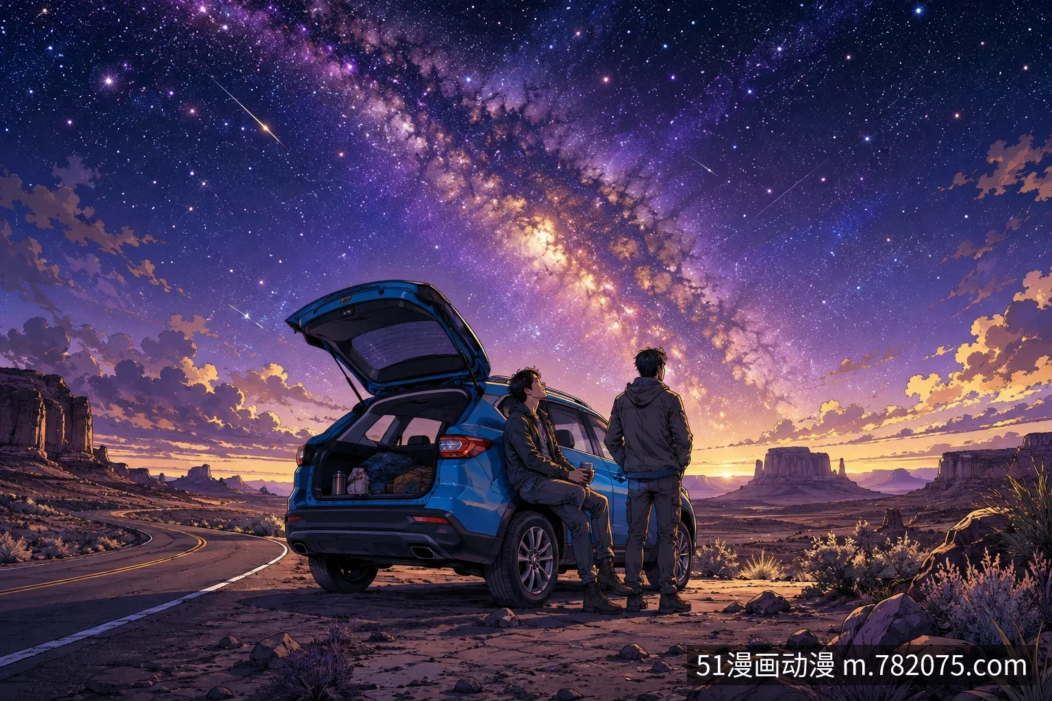 韩漫漫画阅读场景图